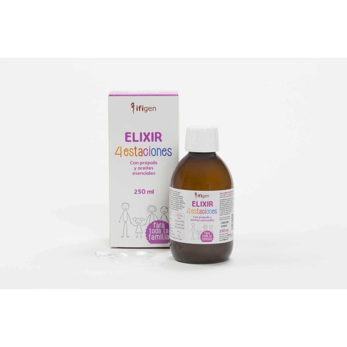 Elixir 4 Estações Garrafa 250 ml Ifigen