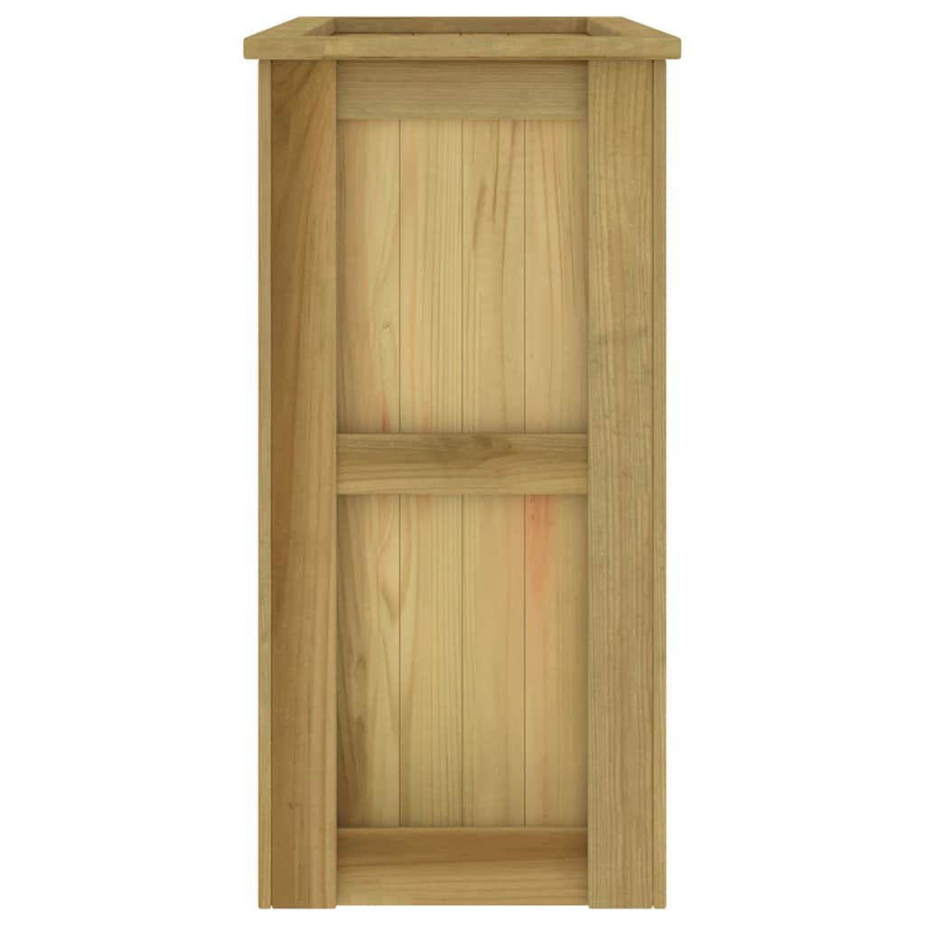 Arriate De Madera De Pino Impregnada 196x50x100 Cm_5