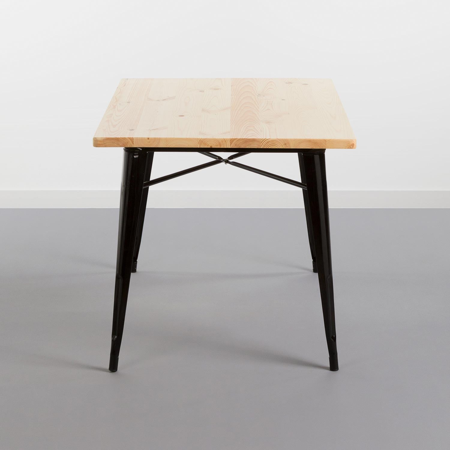 Mesa De Comedor Rectangular Iron Wood 120x80x74cm Thinia Home_2