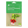 Sementes orgânicas de rabanete vermelho redondo da Planeta Huerto