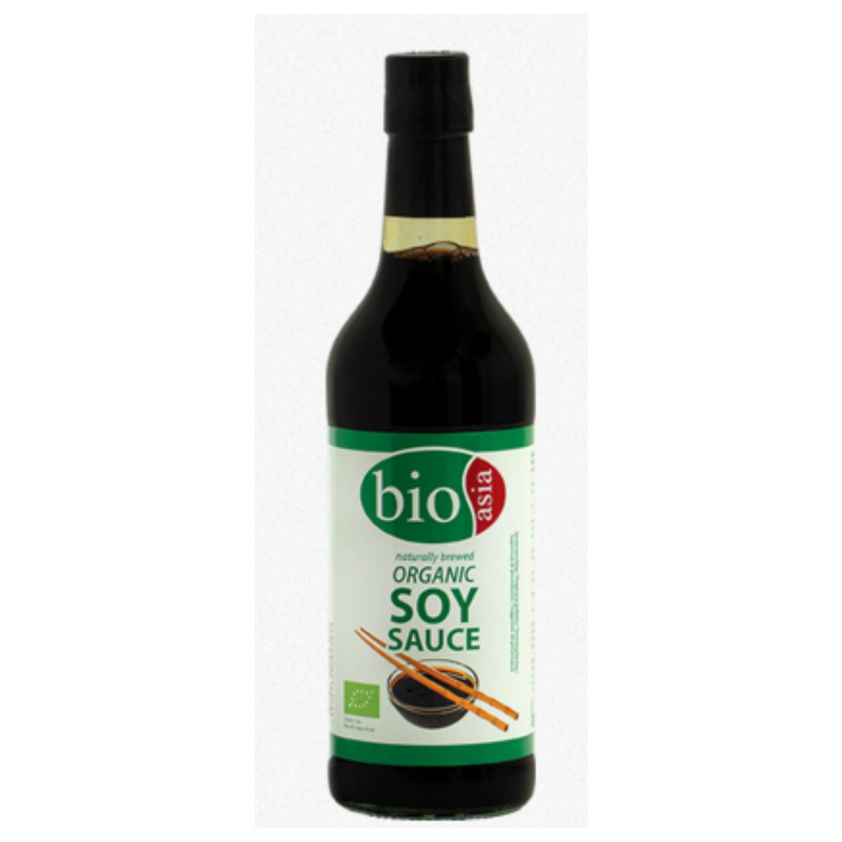 Molho de soja biológico light Bioasia 500ml