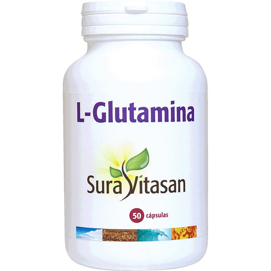 L-Glutamina 500 mg 50 cápsulas Sura Vitasan