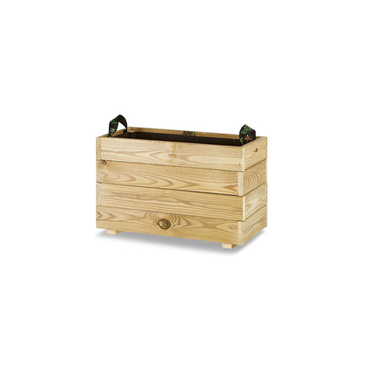 Floreira retangular Ghio 60x30x40 Hortalia