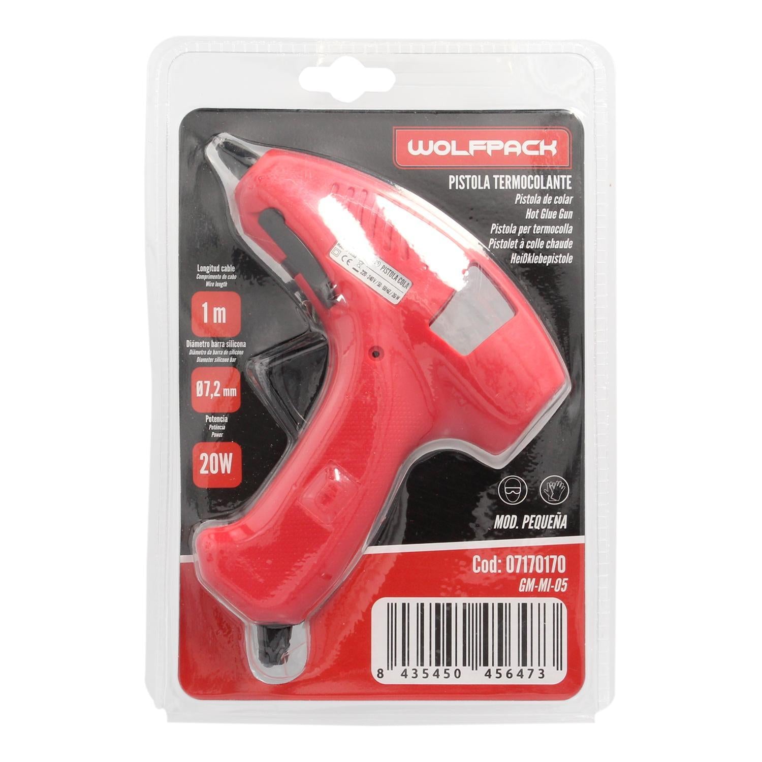 Pistola Termocolante Wolfpack-ide 20w/ 7,5 Mm Pequeña_3