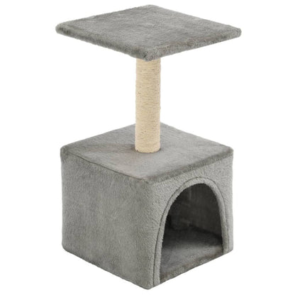Vidaxl Rascador Para Gatos Con Poste De Sisal 55 Cm Gris_0