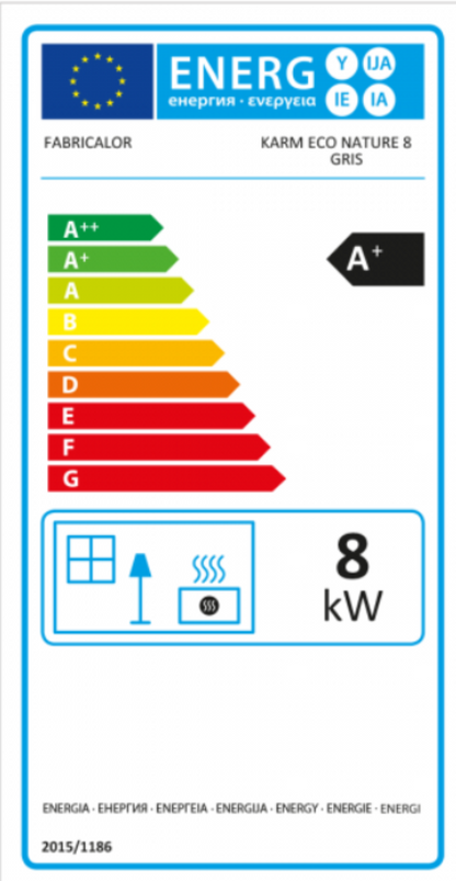 Fabricalor Estufa Sin Electricidad Eco Nature 8 Gris_2