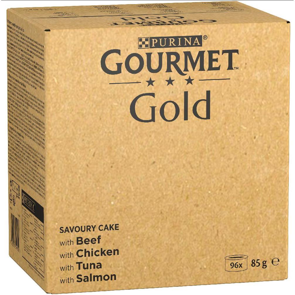 PURINA GOURMET Gold Tartelette Pack Sortido 96 x 85 g Alimento húmido para gatos