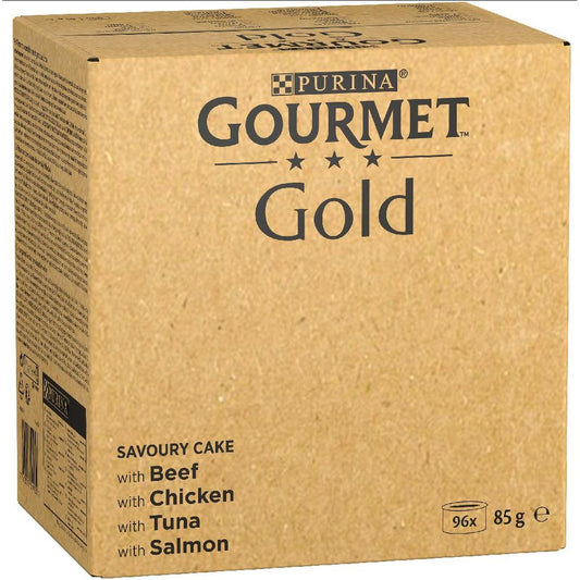 PURINA GOURMET Gold Tartelette Pack Sortido 96x85g Alimento húmido para gatos