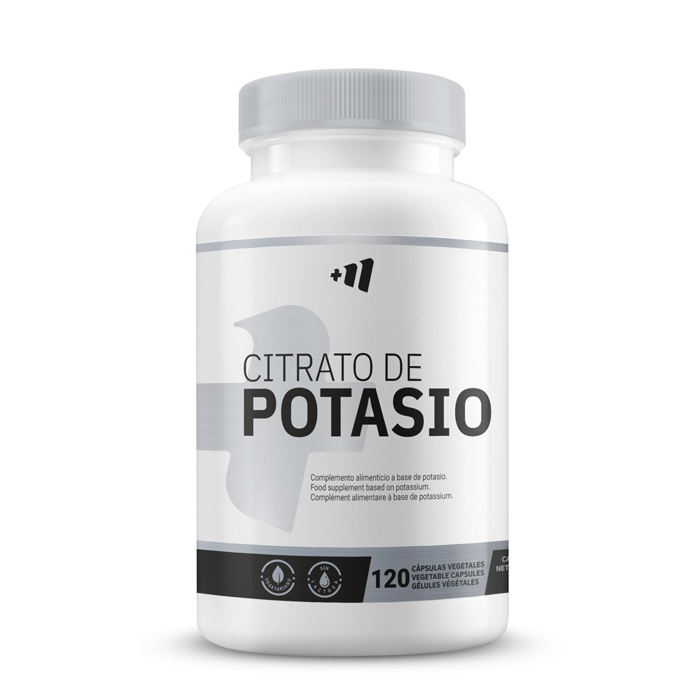 Citrato De Potasio 600mg - 120 Cápsulas Vegetales - Salud Cardiovascular - Masmusculo_0