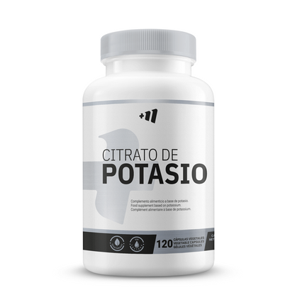 Citrato De Potasio 600mg - 120 Cápsulas Vegetales - Salud Cardiovascular - Masmusculo_0