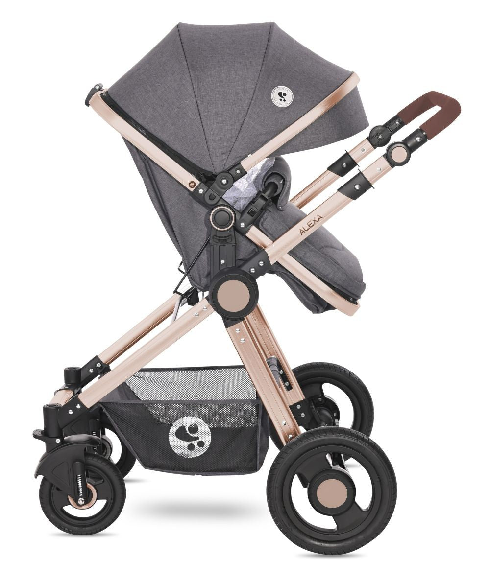 Carrito De Bebé Trío Alexa Luxe Black_2