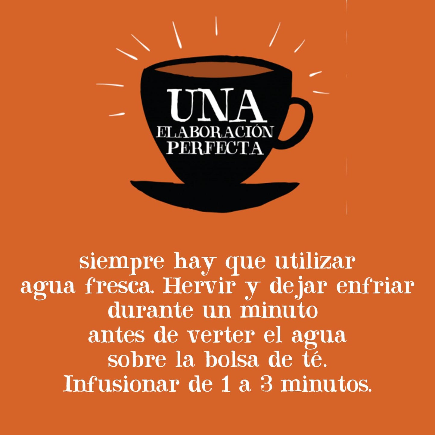 Chá Branco Biológico Cupper com Laranja 20 saquetas 