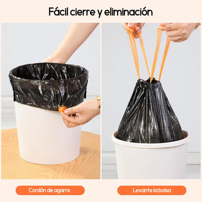 Joybos 5 Rollos De Bolsas De Basura Con Cordón_2