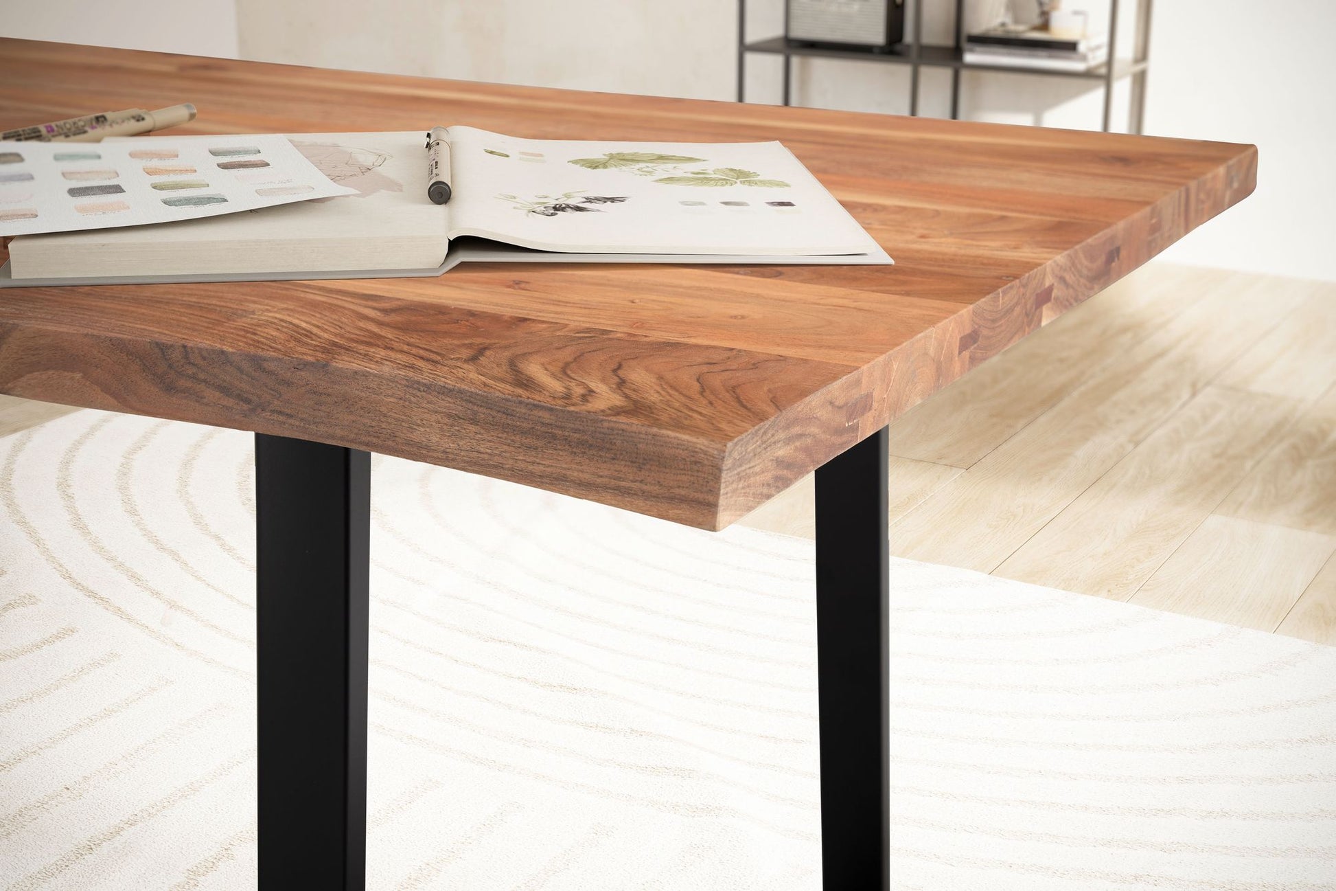 Escritorio Natural Y Ecológico Modelo Wl7.261_4