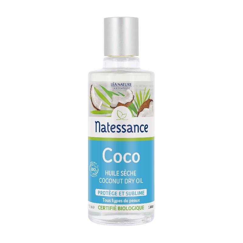 Óleo de Coco Seco Biológico Natessance 100 ml