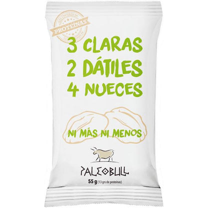 Barra energética Paleobull com nozes e tâmaras