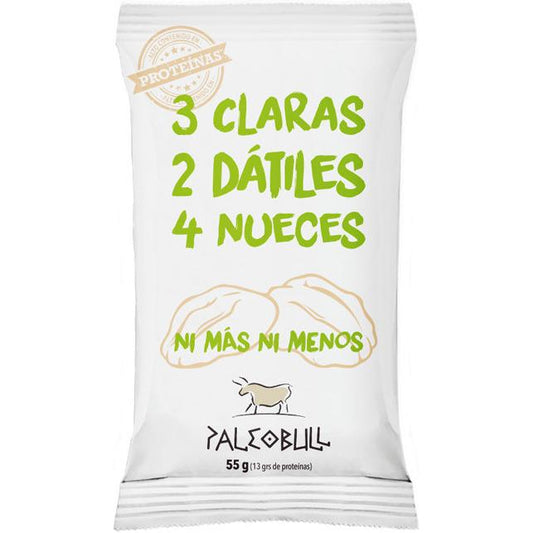 Barra energética Paleobull com nozes e tâmaras