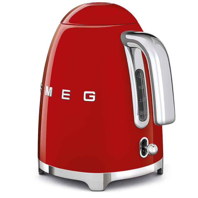 Hervidor De Agua Smeg Klf03rdeu 1,7 L Rojo 2400 W_2