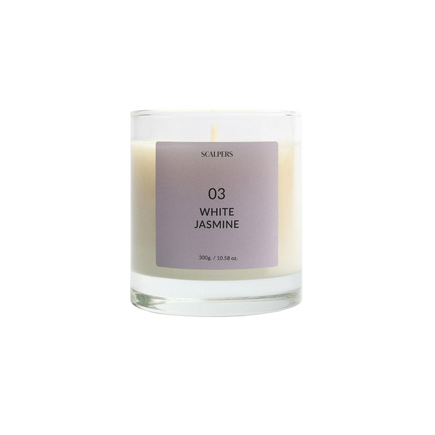 Vela Aromática 300gr Jazmín Blanco Scalpers_0