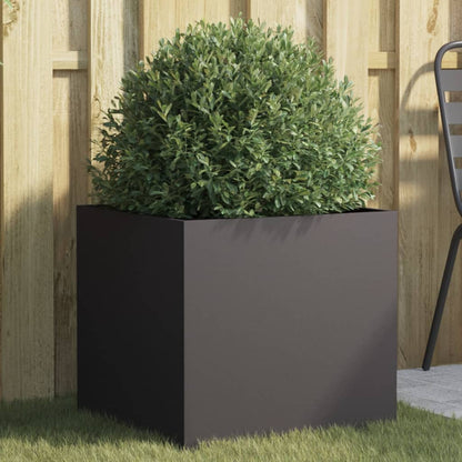 Jardinera Acero Negro 49x47x46 Cm_1