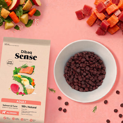 Dibaq Sense Low Grain Adulto Salmón Y Atún 12 Kg_2