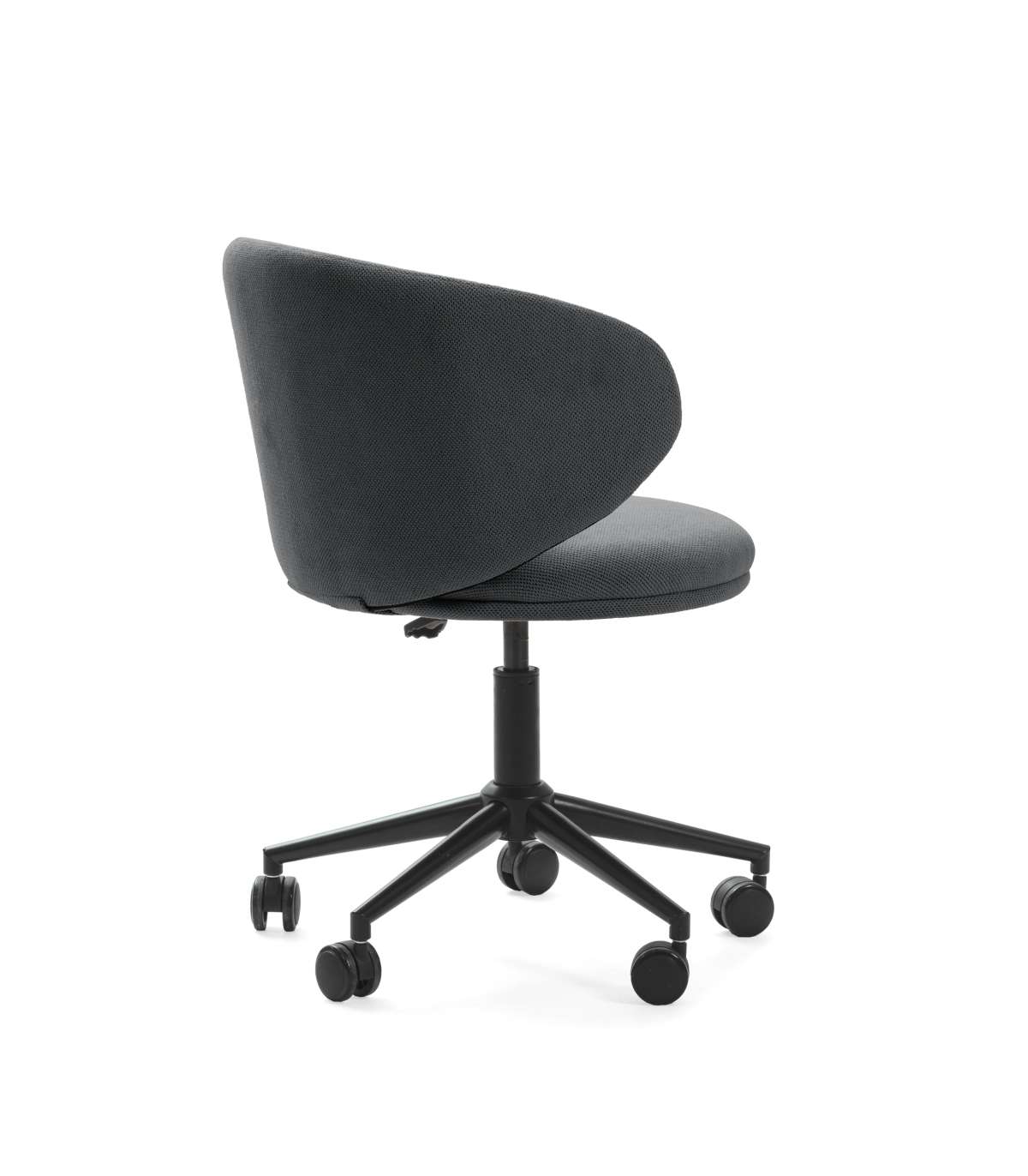 Sillón Despacho Giratorio Elevable Rebeca Acabado Gris Oscuro, 60.5m(ancho) 73.5/83cm(alt_5