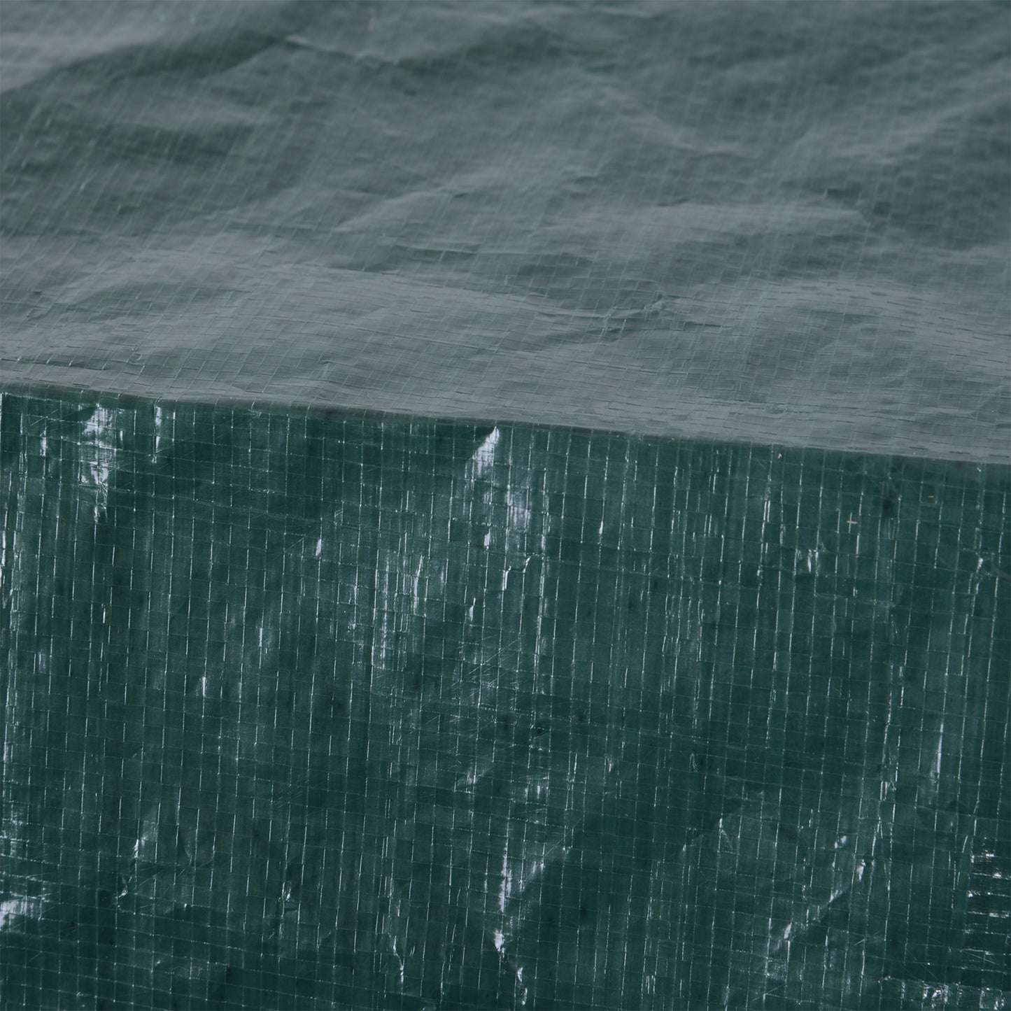 Outsunny Funda Protectora Para Muebles Rectangular 235x190x90 Cm Verde_4