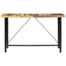 Mesa Alta De Cocina De Madera Maciza Reciclada 180x70x107 Cm