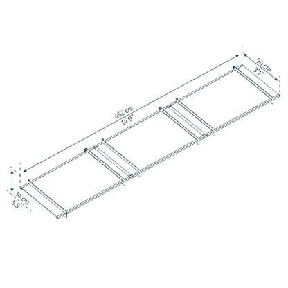 Nancy Door Canopy 452x94 cm