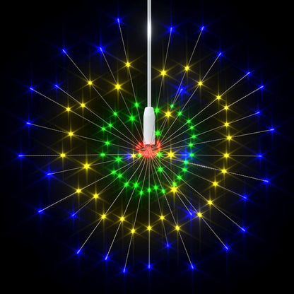 Vidaxl Luces De Petardo De Navidad Exterior 2 Uds Multicolor 280 Leds_3
