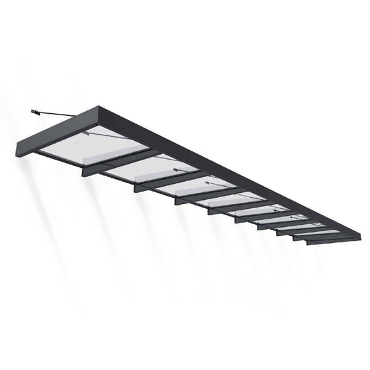 Sophia XL Canopy de porta 140x845 cm Transparente 