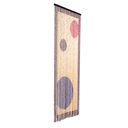 Cortina De Madera Planets: Elegancia Natural Para Tu Hogar 0,9x2 M / Multicolor_2
