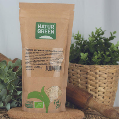 Arroz Jasmim Integral Biológico Naturgreen 500 g