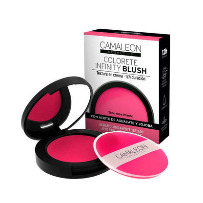 Colorete Infinity Blush Frambuesa Camaleon Cosmetics_0