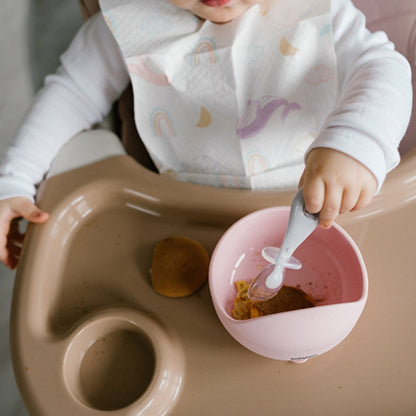 Set 2 Cucharas De Silicona De Seguridad Rosa-lila_2