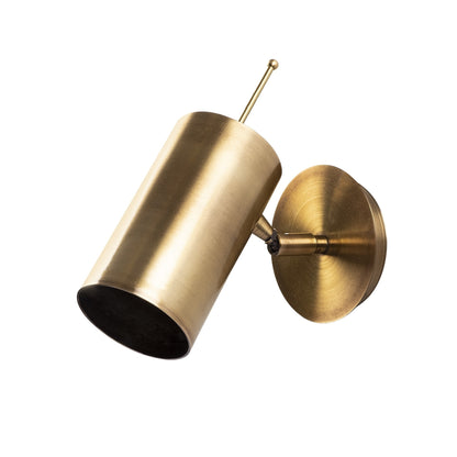 Aplique De Pared, Metal , Anticuario, 9x22x23, Casquillo E 27 Max 40 W