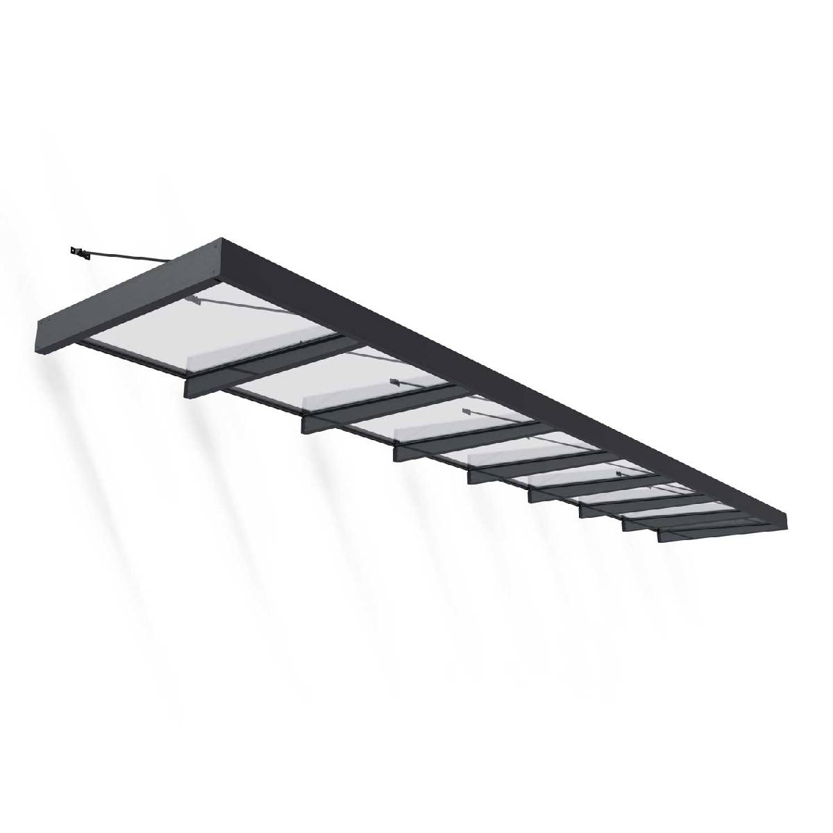 Sophia XL Canopy de porta 140x750 cm transparente 