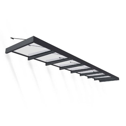 Sophia XL Canopy de porta 140x750 cm transparente 