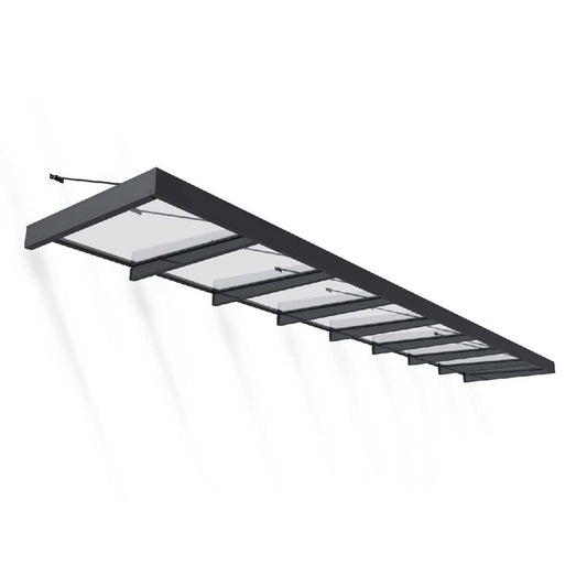 Sophia XL Canopy de porta 140x750 cm transparente 