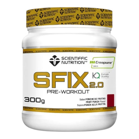 Sfix 2.0 Pre-workout Creapure®-kyowa® 300 Gr Fruit Punch_0