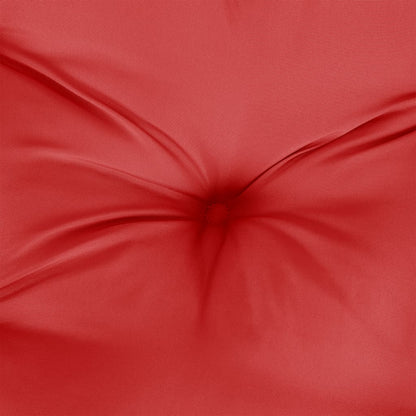 Vidaxl Cojines De Silla De Jardín 2 Uds Tela Oxford Rojo 40x40x7 Cm_5