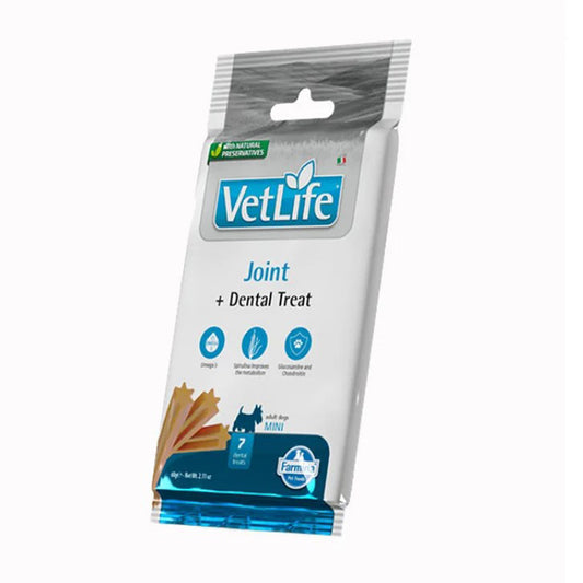 Treat vet life nat dog joint adulto mini, Farmina, 60 gr