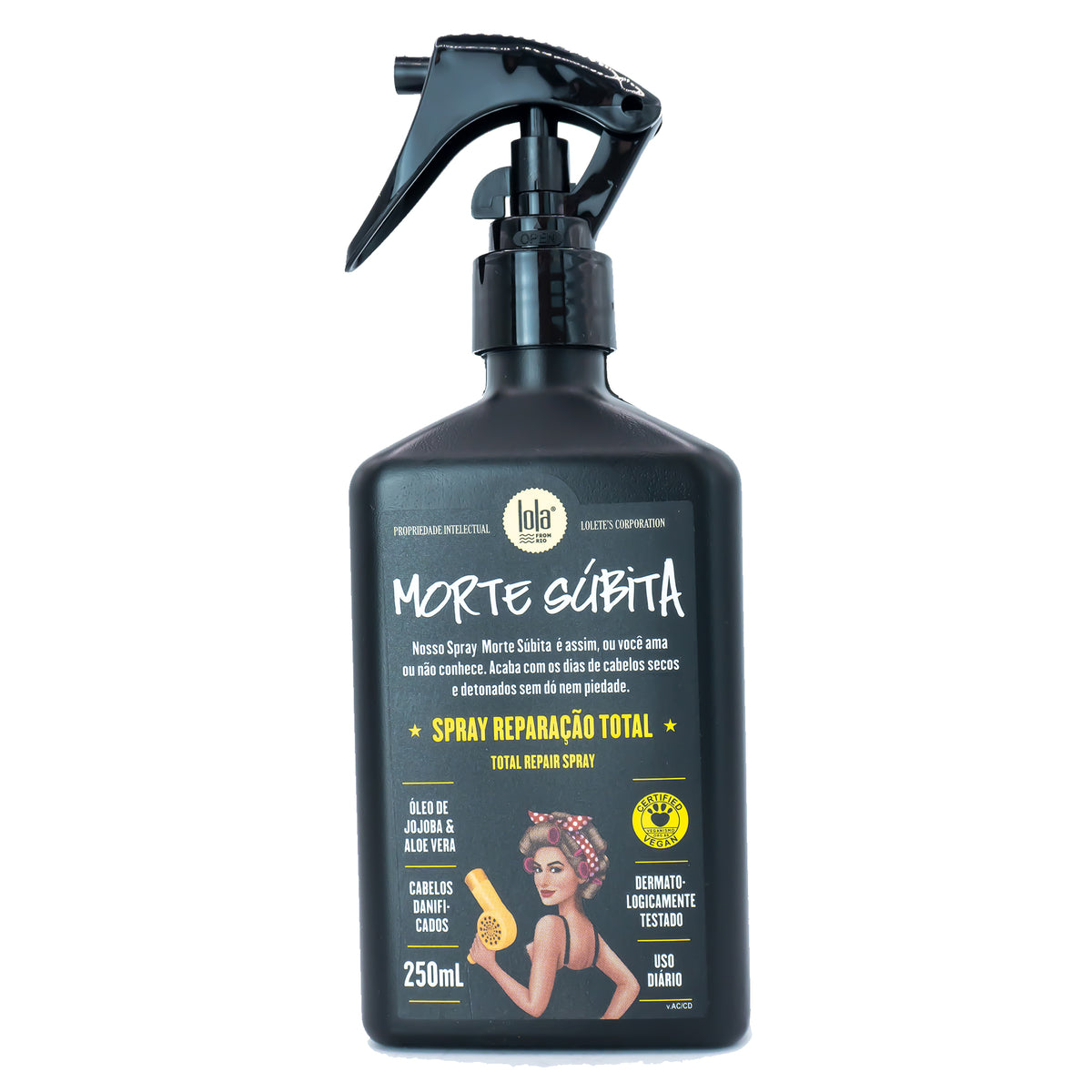 Spray Reparaçáo Total Morte Súbita Lola Cosmetics 250ml_1
