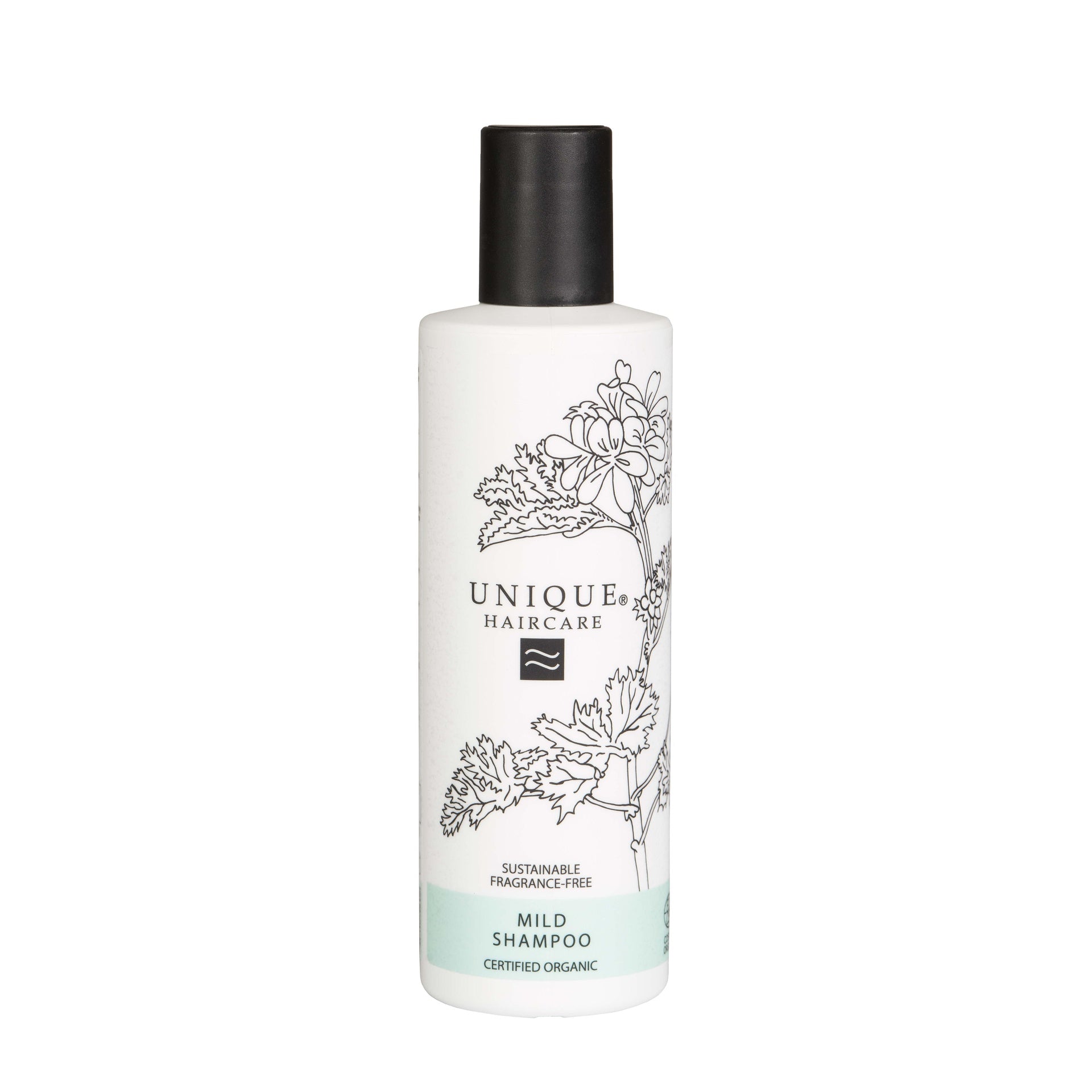 Champú suave sin perfume  Unique Haircare Denmark 250ml