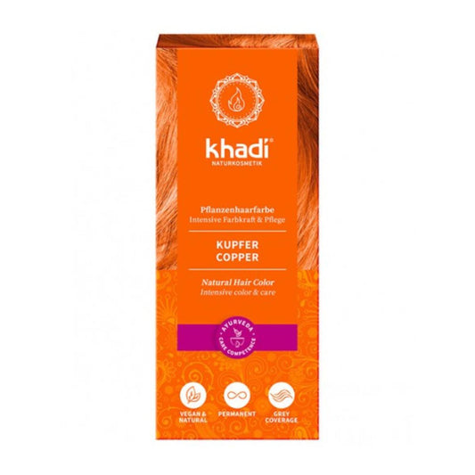 Corante cobre natural Khadi - avermelhado 100 g