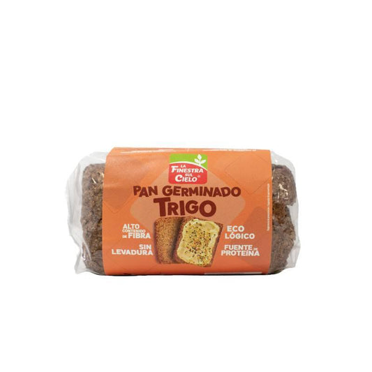 Pão de Trigo Germinado Biológico La Finestra sul Cielo 400 g