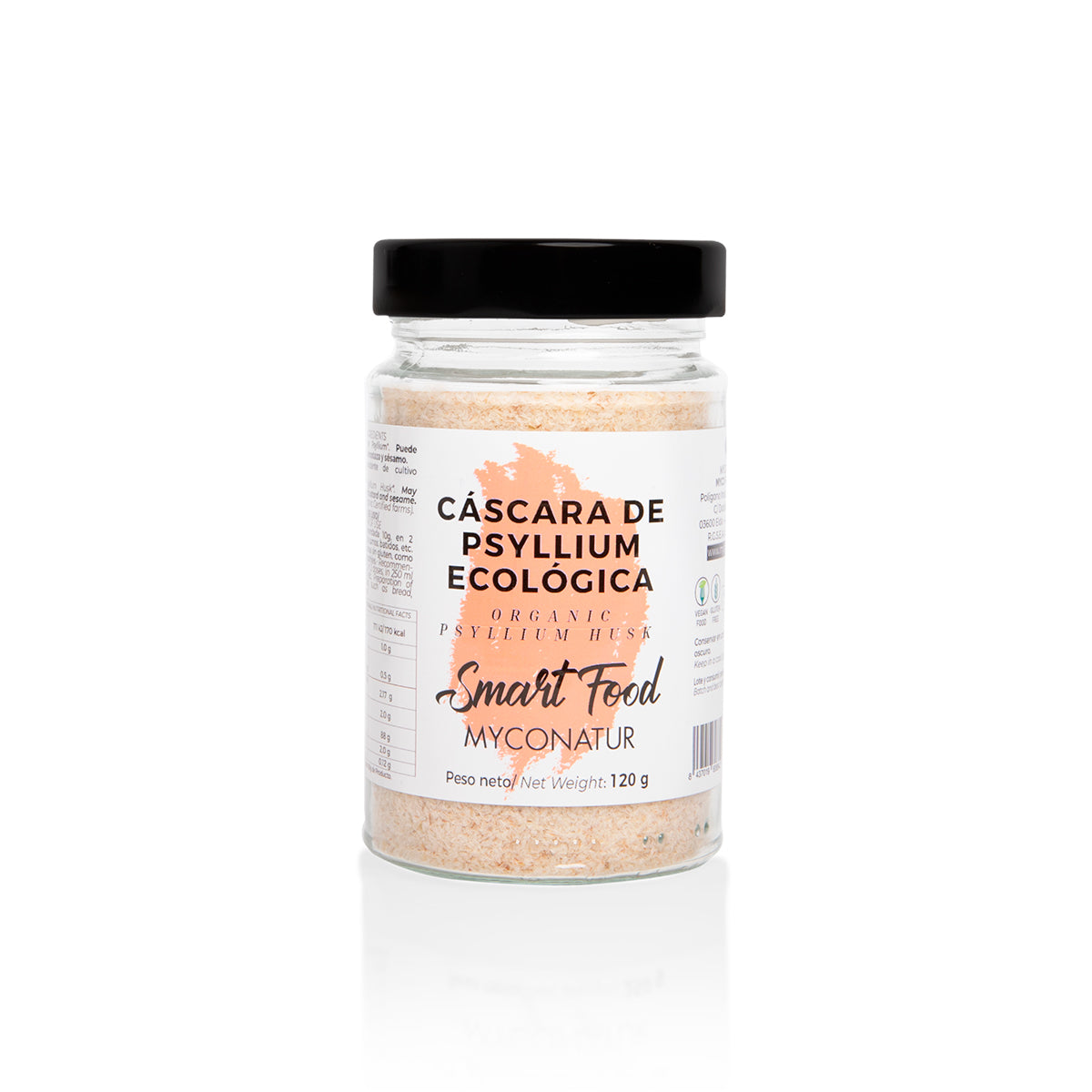 Cáscara De Psyllium En Polvo Ecológica Myconatur 120g_0