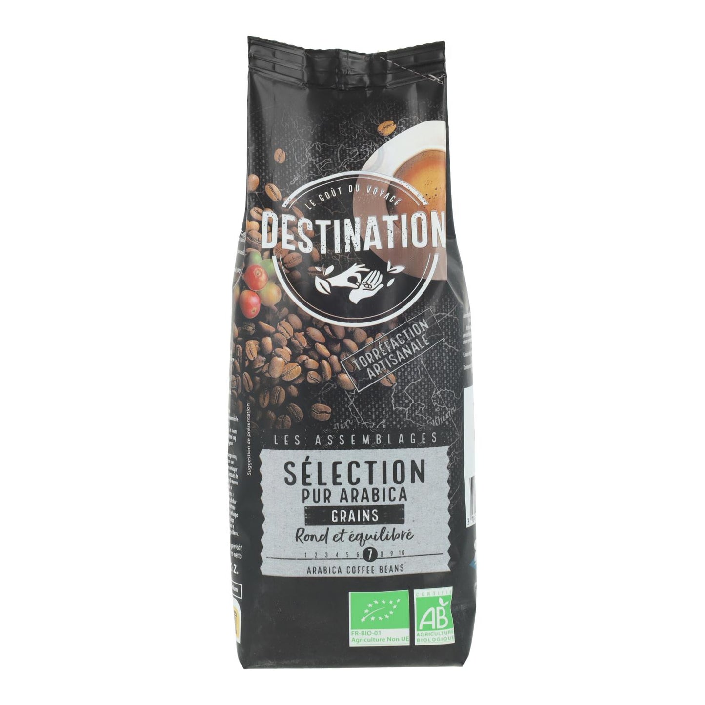 Grãos de café 100% Arábica Bio Destination Selection