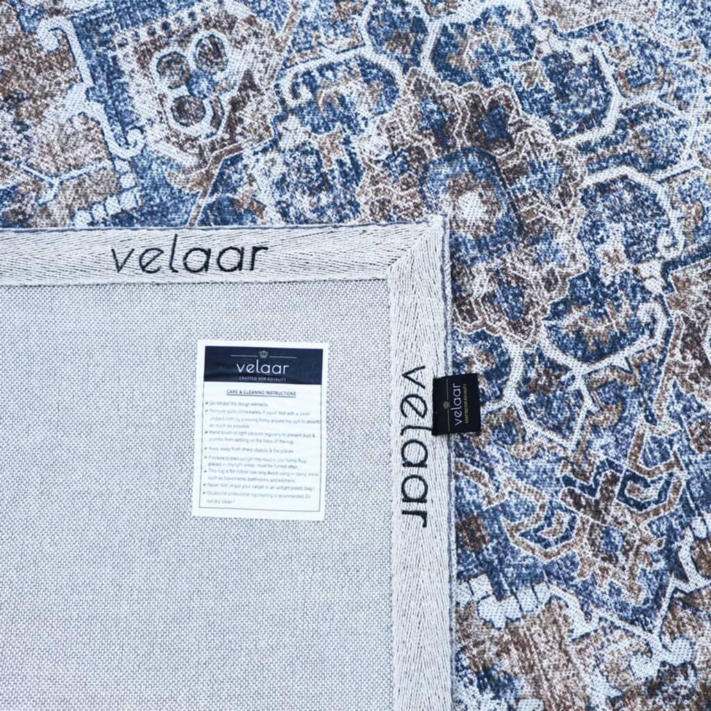 Dutch Lifestyle Alfombra Durban Genial Beige Y Azul 230x160 Cm_3