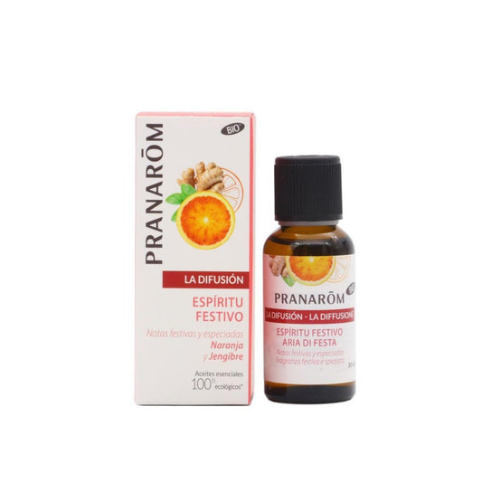 Difusão orgânica de espírito festivo, Pranarom 30 ml